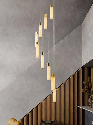 Celestial Alabaster Cascade Chandelier - Oasislives