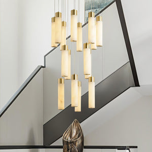 Celestial Alabaster Cascade Chandelier - Oasislives