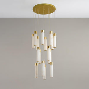 Celestial Alabaster Cascade Chandelier - Oasislives