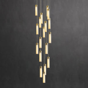 Celestial Alabaster Cascade Chandelier - Oasislives