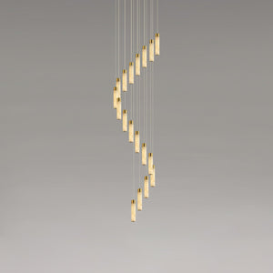 Celestial Alabaster Cascade Chandelier - Oasislives