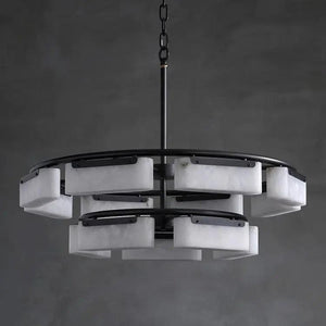 Glacera Spain Alabaster Modern Chandelier Lighting Indoor