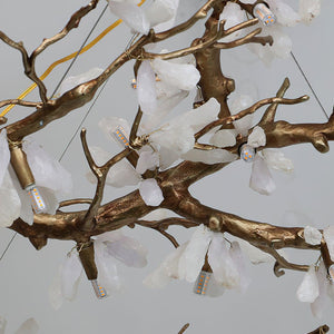 Aura Flora Natural Stone Chandelier