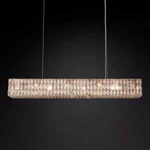 Medicis Crystal Linear Chandelier-Vancei