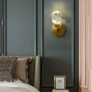 Nicole Crystal Wall Sconce-Vancei