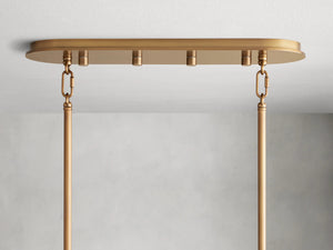 Delsia Oval Chandelier 51''63''72''-Vancei