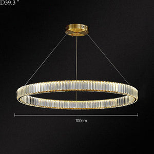 Doro Crystal Round Chandelier-Vancei