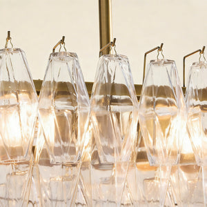 Florence Glass Linear Chandelier