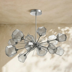 Art Twisted Oval Starburst Chandelier