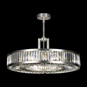 Riley Art Crystal Enchantment 29" Round Pendant