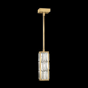 Riley Art Crystal Enchantment 5" Square Drop Light