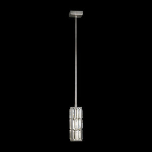 Riley Art Crystal Enchantment 5" Square Drop Light