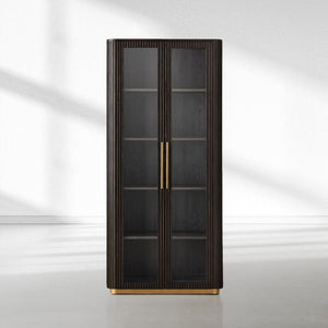 Finnley Glass Cabinet-Vancei