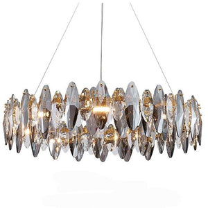 Flor Crystal Round Chandelier-Vancei