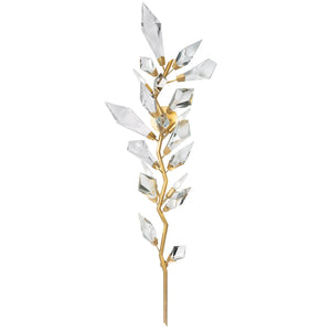 Addison 58" Gold&Silver Crystal Sconce-Vancei