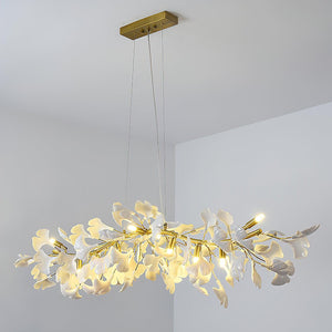 Ginkgo Chandelier D - Oasislives