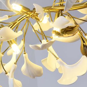 Ginkgo Chandelier D - Oasislives