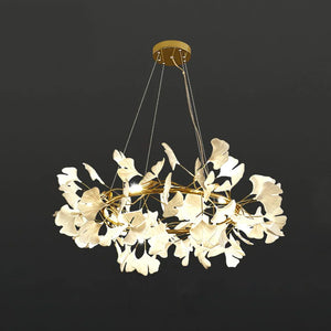 Ginkgo Chandelier O - Oasislives