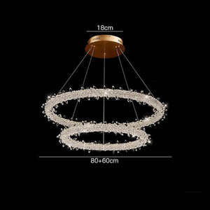 Glori Modern Crystal Chandelier-Vancei