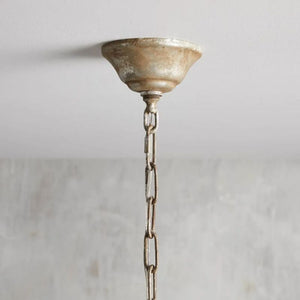 Gothic Viticcio Round Chandelier 40"-Silver