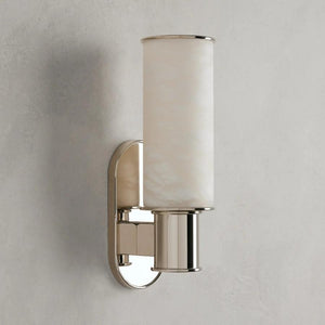 Harlin Wall Sconce in Alabaster-Vancei