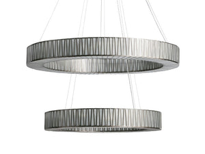 Junit Glass 2-Tier Round Chandelier-Vancei