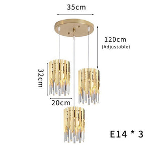 Kubiak Crystal Pendant Chandelier-Vancei