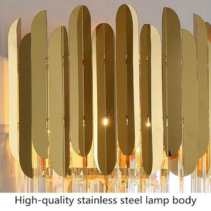 Kubi Crystal Wall Sconce-Vancei