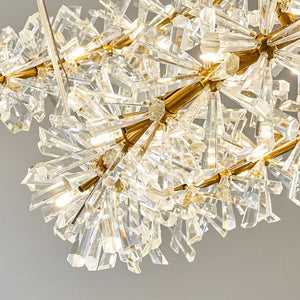 Kily Crystal Linear Chandelier-Vancei