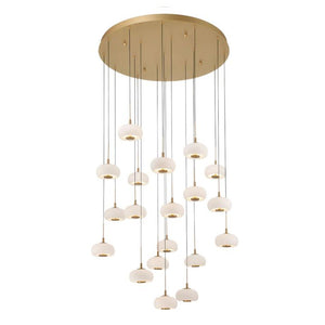 Lanterns 19 Light Round LED Chandelier-Vancei