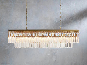 Leyland Tiered Rectangular Chandelier-Vancei