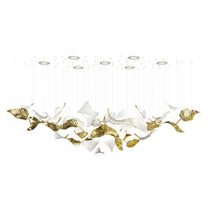 Linden Leaves Chandelier
