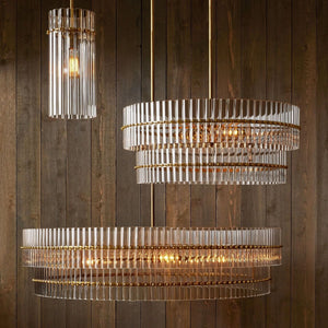 Marlly Glass Round Chandelier-Vancei