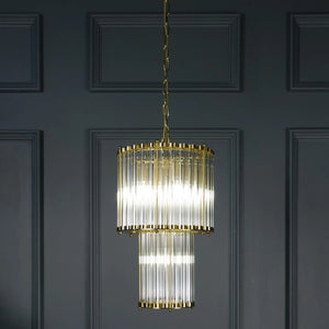 The Double Monza Chandelier – 2 Sizes Available