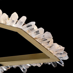 Primary Irregular Modern Living Room Rock Crystal Chandelier-Vancei