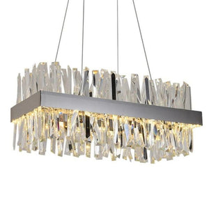 Monix Rectangular Crystal Chandelier-Vancei