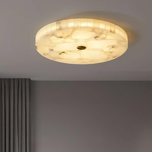 Round Alabaster Ceiling Lamp - Oasislives