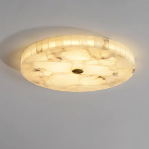 Round Alabaster Ceiling Lamp - Oasislives
