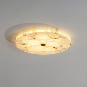 Round Alabaster Ceiling Lamp - Oasislives