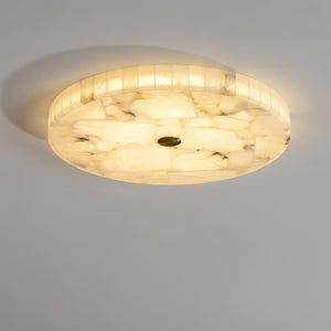 Round Alabaster Ceiling Lamp - Oasislives