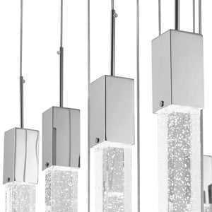 Sparkling Night Chandelier Vertical // XL 25 Light