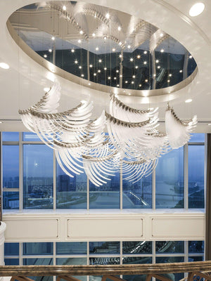 Tiered Palmette Chandelier-Vancei
