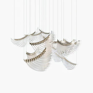 Tiered Palmette Chandelier-Vancei