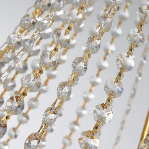 William Multi Tier Crystal Chandelier-Vancei