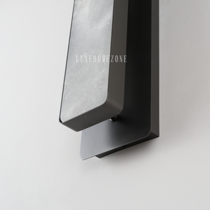 Melange Alabaster Rectangle Wall Sconces 20" - Oasislives