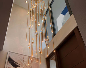 Pezz Round 12 Cluster Chandelier altezza height 700cm/275"