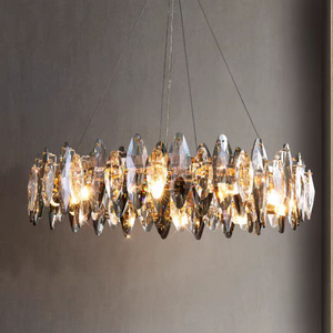 Flor Crystal Round Chandelier-Vancei