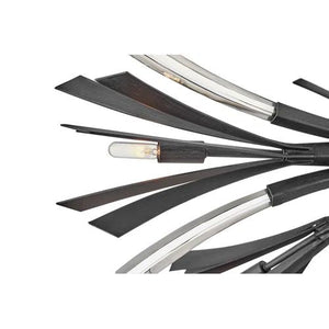 Bergamots 13 Lights Chandelier 42"H
