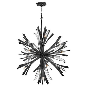 Bergamots 13 Lights Chandelier 42"H