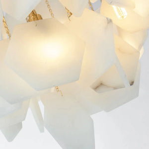 Moonshade Natural Marble Modern Pendant Chandelier